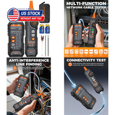 MCT01 4-in-1 Network Cable Tester-Telephone Line Polarity | Ethernet Tester with picture