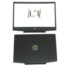 New For HP Pavilion 15-CX Top Black LCD Back Cover+Front Bezel+Hinges L20313-001 picture