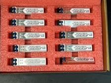 10 Pack SFP-GE-LX-SM1310 1.25G LC 1000Base-LX SMF 30km DDM picture