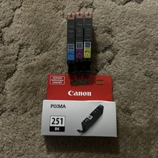 Canon CLI-251XL 3-Cartridge Color Ink Creative Park Premium With 251 BK picture