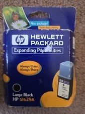 HP 51629A Black Ink Cartridge Genuine Hewlett Packard New Sealed Box picture