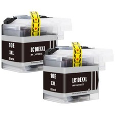 2 PKS Black LC10E LC-10E Extra High Yield Ink Cartridge For Brother MFC-J6925DW picture
