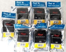 Lot of 7 Rosewill CAT.7 Network Cable 3ft. RCW-3-CAT7-BK/GE NEW *SEALED* picture