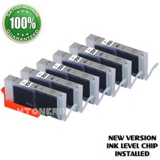 6 Pack CLI-251XL Gray Ink Cartridge For Canon Pixma MG6320 IP8720 MG7120 MG7520 picture