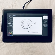 Wacom Cintiq 16 In DTK1660K0A With Screen Pro Pen 2 Excellent condition picture