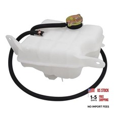 Engine Radiator Coolant Overflow Reservoir Tank White Replacement for Liberty  picture