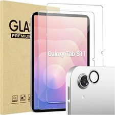 2 Pack Screen Protector for Galaxy Tab S11 2025, Clear Tempered Glass Film picture