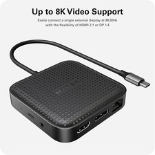 HyperDrive Dual Monitor USB4 Mobile 7-in-1 Docking Station - Dual 4K60Hz picture