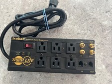 Isobar Premium Surge Suppresor Tripp Lite Power Protection 6 Outlets ISOBAR6DBS picture