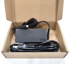 OEM 65W USB C Type C AC Adapter Charger Lenovo ADLX65YDC2A ThinkPad Yoga 3 Prong picture