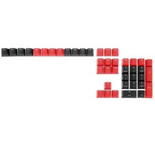 42 Key PBT Keycap Set Mechanical Numeric Keypads for Keyboard Black Red picture