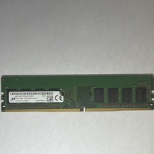 Micron 8GB 1Rx8 DDR4-2400 PC4-19200 Non-ECC Desktop UDIMM MTA8ATF1G64AZ-2G3E1 picture