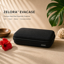 Zelora Travel Electronic Organizer Hard Shell Case Cable Charger Accessories Bag picture