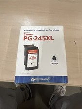 Dataproducts Reman High Yield Inkjet Cartridges for Canon PG-245XL, Black picture