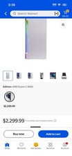 Thermaltake Tower Gaming Desktop AMD Ryzen 5 3600 RGB Lighting White picture