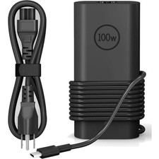 100W USB C Laptop Charger For Dell Type C Gan Ultra Slim picture