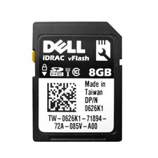 OEM Genuine Dell 8GB SDHC Class 10 VFLASH SD Card 626K1 picture