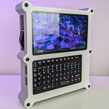 Raspberry Pi5 5 Cyberdeck CASE  ( Raspberry Pi 5 NOT INCLUDED ) picture