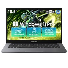 Blackview AceBook 10 18,5in FHD Laptop Intel N6000 16GB 512GB Win 11 Pro WIFI 6 picture