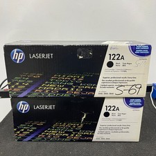 LOT OF 2 Genuine HP 122A Q3960A Black Toner Cartridge New Sealed LaserJet 2550 picture