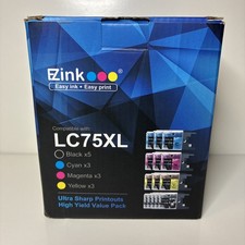 EZInk 11 Compatible Cartridge LC75XL 5 Black, 2 Cyan, 2 Magenta, 2 Yellow picture
