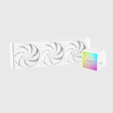 SUDOKOO NEXAURA 360 White Liquid AIO CPU Cooler ARGB diamond glow picture