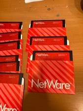 Rare Novell Netware  , v2.0A, and more 5.25”. Lots of Disks picture