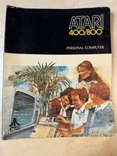 Original ATARI 400/800 Personal Computer Basic Reference Binder Manual Guide picture