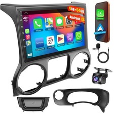 (8Core + 64GB) 10.1 Inch QLED Touch Screen Car Radio for Jeep Wrangler 2015 2... picture