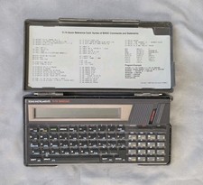 Vintage Texas Instruments TI-74 BASICALC Handheld Computer Tested Working 1985 picture