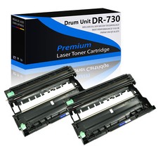 2 PACK-  DR730 Drum Unit for Brother DR-730 DCP-L2550DW HL-L2370DN HL-L2370DW picture
