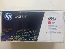 HP 655A CF453A Magenta Original LaserJet Toner Cartridge New in Box picture