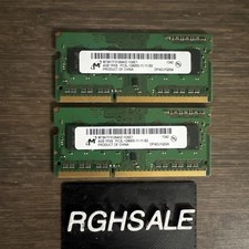 Micron 8GB (2x4GB) DDR3L 1600MHz PC3L-12800S Laptop RAM SO-DIMM picture