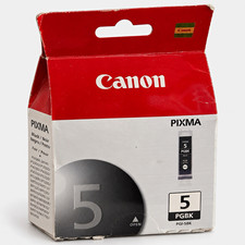 Genuine Canon PGI-5BK Black Pigment Ink Cartridge – OEM picture