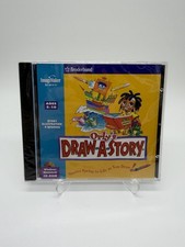 NEW SEALED Broderbund Orly's Draw-A-Story Story Illustration & Writing CD PC Mac picture