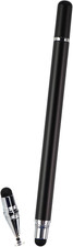 3 in 1 Professional Stylus Pen White Metal Barrel Capacitive Digital picture