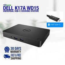 Dell WD15 K17A Universal USB-C Docking Station NO AC ADAPTER picture