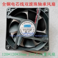 1 PCS CD-FAN Fan DFH1238B DC 24V 0.40A 12cm 12038 2 wire cooling fan picture
