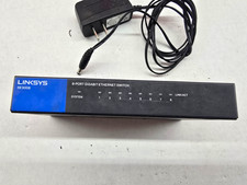 Linksys SE3008 8-Port Unmanaged Layer 2 Gigabit Ethernet Desktop Switch RJ-45 picture