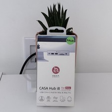 New ADAM elements CASA Hub i8 USB-C 8-in-1 Hub for iMac and iMac Pro Silver picture