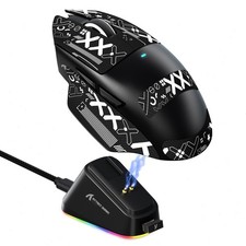 ATTACK SHARK V6 65g Superlight Wireless Gaming Mouse with RGB Magnetic Charging picture