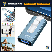 256GB High-Speed USB Flash Drive for Phone & Tablet, Photo Storage Memory Stick picture