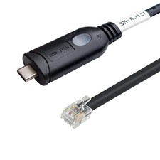 SHRJ12T USB C To RJ12 6P4C RS232 Serial Cable 1.8M/5.9FT AP77XX/78XX/79XX picture