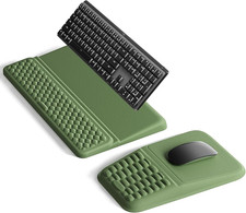 Vaydeer Keyboard Stand and Mouse Pad Set, Soft Memory Foam Wrist Rest picture
