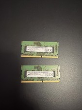 Micron 16GB Kit (2x8GB) DDR4-3200 Laptop RAM SO-DIMM MTA8ATF1G64HZ-3G2J1 picture