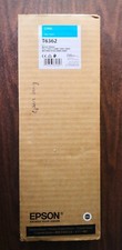 10-2020 Opened Bag Never Used EPSON T6362 Cyan 700ml Ink Pro 7890/7900/9890/9900 picture