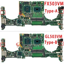 For ASUS GL503VM FX503VM FX63V S5AM Mainboard I5-7300HQ I7-7700HQ GTX1060 picture