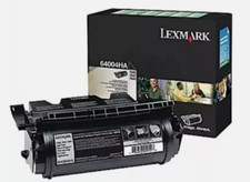 Lexmark 64004HA Original OEM Lexmark 6404HA Toner, Black High Yield*SEALED* picture