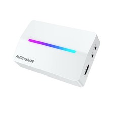 Fifine AmpliGame Video Capture Card HD 1080 60fps for Audio PS4 Gaming White picture