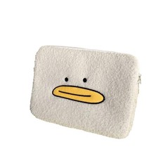 88flix Laptop Case Korean Style Tablet Case Cute Duck Design Laptop Storage picture